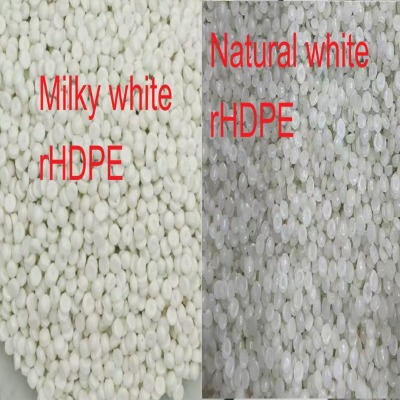 Natural White rHDPE Vs Milky White rHDPE Pellets | Quality Difference & Application Guide